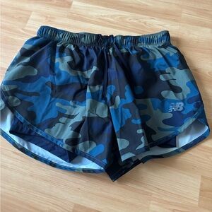 New Balance‎ Blue Camo Athletic Shorts